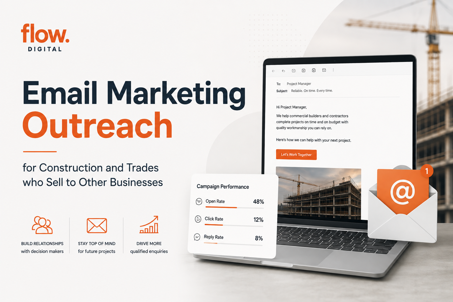 Email Marketing Outreach for Construction and Trades
