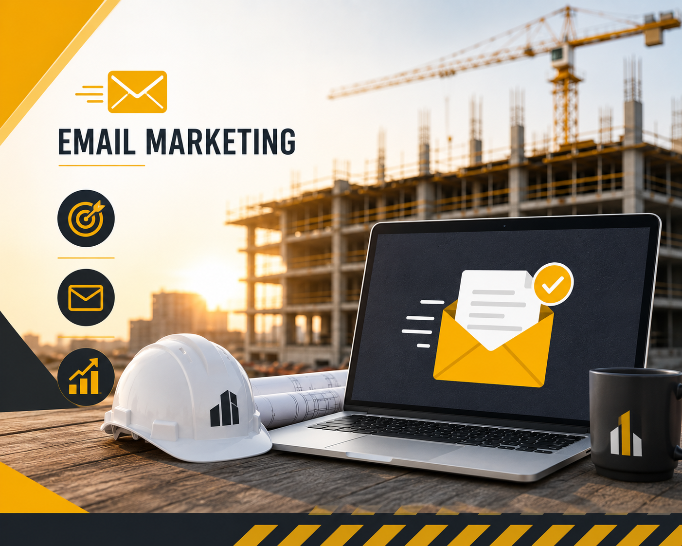 Email marketing for trades and construction companies
