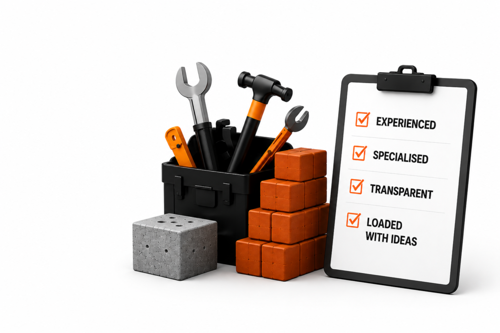 Experienced, specialised and loaded with ideas