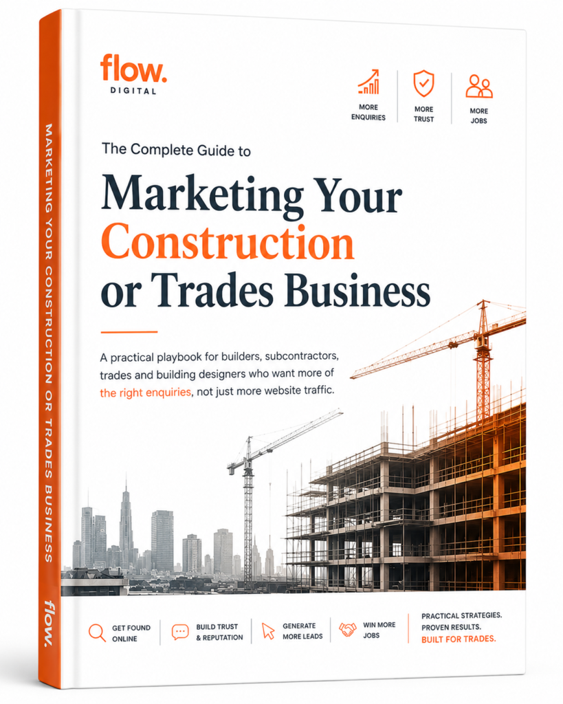 Book on marketing for Trades and Constructions Businesses