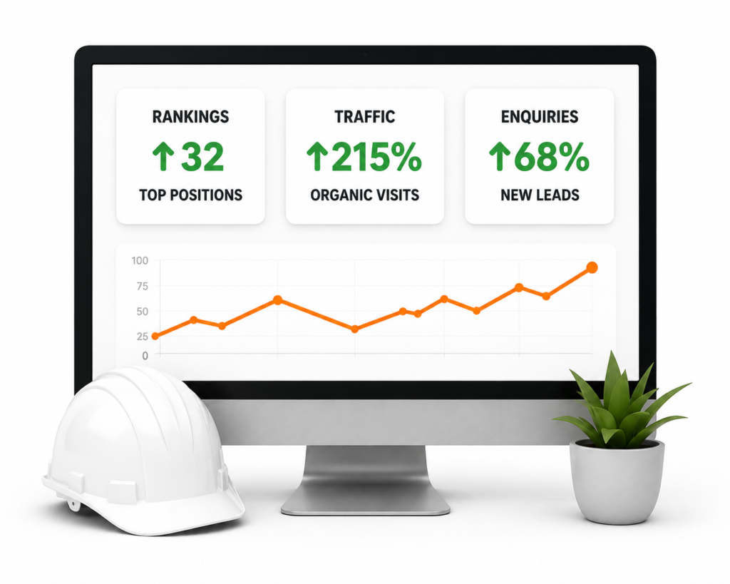 Web design for construction and trades businesses
