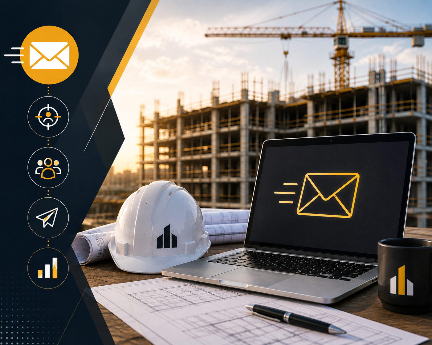 Re-engagement email campaigns for tradies and construction businesses